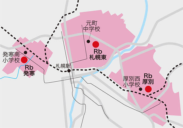 送迎エリアマップ